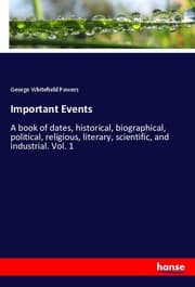 Cover von Important Events