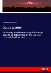 Cover von Classic baptism: