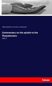 Cover von Commentary on the epistle to the Thessalonians