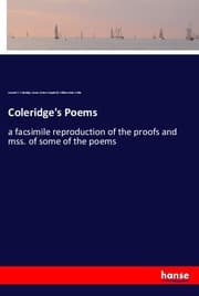 Cover von Coleridge's Poems