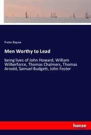 Cover von Men Worthy to Lead