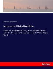 Cover von Lectures on Clinical Medicine