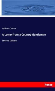 Cover von A Letter from a Country Gentleman