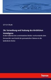 Cover von Die Verwaltung und Nutzung des kirchlichen Vermögens