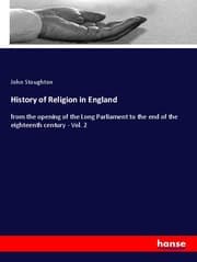 Cover von History of Religion in England