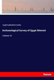 Cover von Archaeological Survey of Egypt Memoir