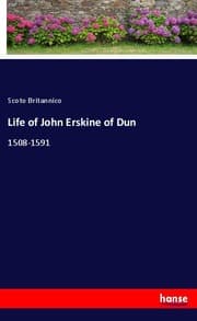 Cover von Life of John Erskine of Dun