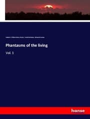 Cover von Phantasms of the living