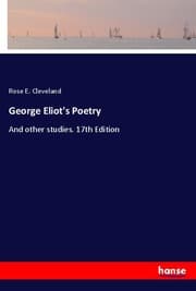 Cover von George Eliot's Poetry
