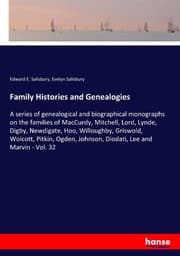 Cover von Family Histories and Genealogies