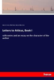 Cover von Letters to Atticus, Book I