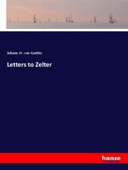 Cover von Letters to Zelter