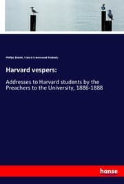 Cover von Harvard vespers: