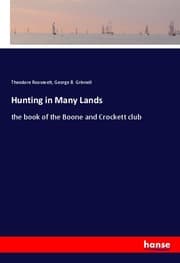 Cover von Hunting in Many Lands