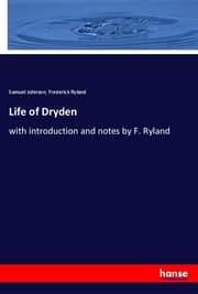 Cover von Life of Dryden