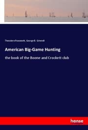 Cover von American Big-Game Hunting
