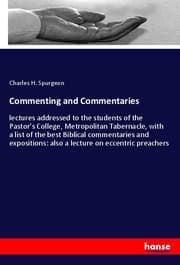Cover von Commenting and Commentaries