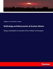 Cover von Mythology and Monuments of Ancient Athens