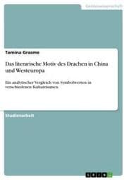Cover von Das literarische Motiv des Drachen in China und Westeuropa