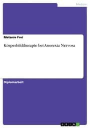 Cover von Körperbildtherapie bei Anorexia Nervosa
