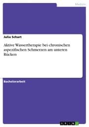 Cover von Aktive Wassertherapie bei chronischen aspezifischen Schmerzen am unteren Rücken