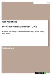 Cover von Die Unternehmergesellschaft (UG)