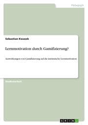 Cover von Lernmotivation durch Gamifizierung?