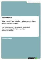 Cover von Werte- und Geschlechterrollenvermittlung durch YouTube-Stars