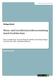 Cover von Werte- und Geschlechterrollenvermittlung durch YouTube-Stars