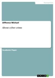 Cover von About cyber crime