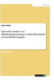Cover von Innovative Ansätze zur Mitarbeitergewinnung vor dem Hintergrund des Fachkräftemangels
