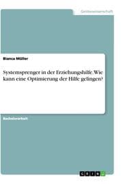 Cover von Systemsprenger in der Erziehungshilfe. Wie kann eine Optimierung der Hilfe gelingen?