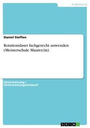 Cover von Rotationslaser fachgerecht anwenden (Meisterschule Maurer/in)