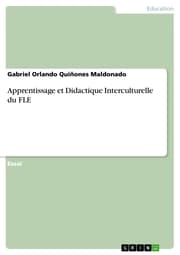 Cover von Apprentissage et Didactique Interculturelle du FLE