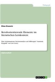 Cover von Berufsorientierende Elemente im literarischen Lernkontext