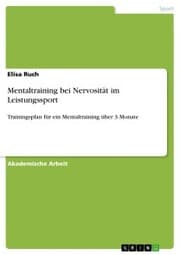 Cover von Mentaltraining bei Nervosität im Leistungssport