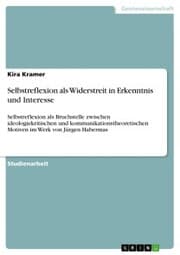 Cover von Selbstreflexion als Widerstreit in Erkenntnis und Interesse