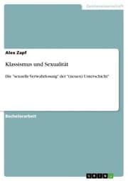 Cover von Klassismus und Sexualität