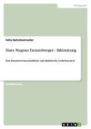 Cover von Hans Magnus Enzensberger - Bildzeitung