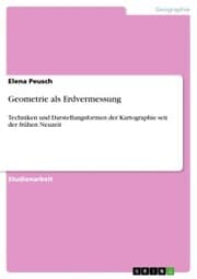 Cover von Geometrie als Erdvermessung