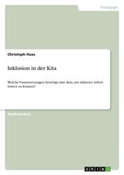 Cover von Inklusion in der Kita
