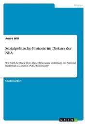 Cover von Sozialpolitische Proteste im Diskurs der NBA