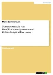 Cover von Nutzenpotenziale von Data-Warehouse-Systemen und Online-Analytical-Processing