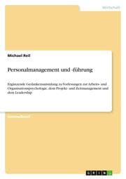 Cover von Personalmanagement und -führung