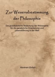 Cover von Zur Wesensbestimmung der Philosophie
