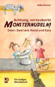 Cover von Achtung, verzauberte Monsternudeln! und: Achtung, Safari!