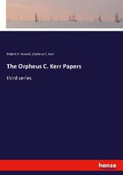 Cover von The Orpheus C. Kerr Papers