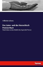 Cover von Das Laien- und das hierarchisch Preisterthum