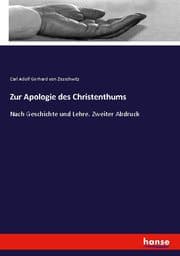 Cover von Zur Apologie des Christenthums