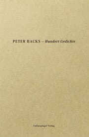 Cover von Hundert Gedichte
